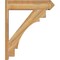 Ekena Millwork Merced Arts & Crafts Rough Sawn Outlooker, Western Red Cedar, 8"W x 32"D x 38"H OUT08X32X38MRC03RWR - alternate 2